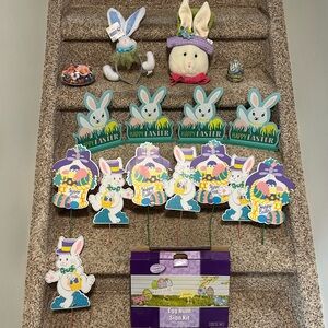 New Easter decorations for inside and outside